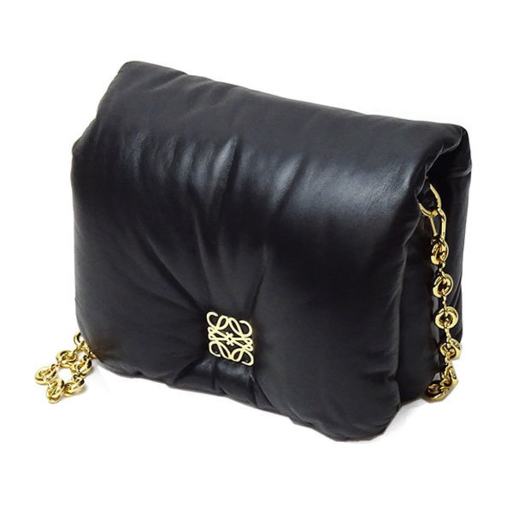 Loewe Buffer Black Goya lamskin Bag